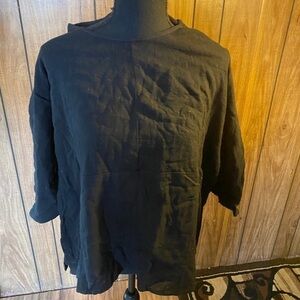 ZANZEA Women Fashion black shirt